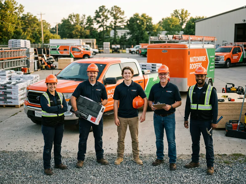 Natiowide Roofers - roof installation in Burlington near me